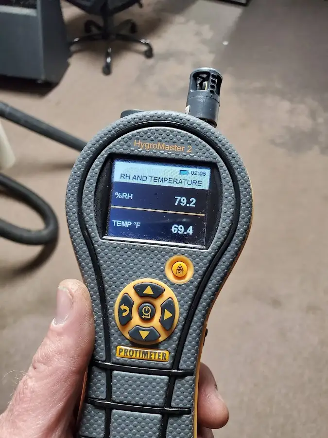 Moisture meter humidity assessment for Fire & Smoke Damage Restoration in De Pere