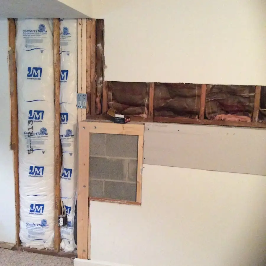 Wall insulation replacement during Odor Removal & Deodorization in De Pere